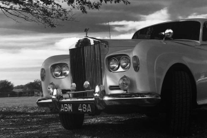 1964 Rolls Royce Black and White